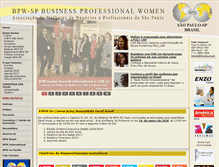 Tablet Screenshot of bpwsp.org.br